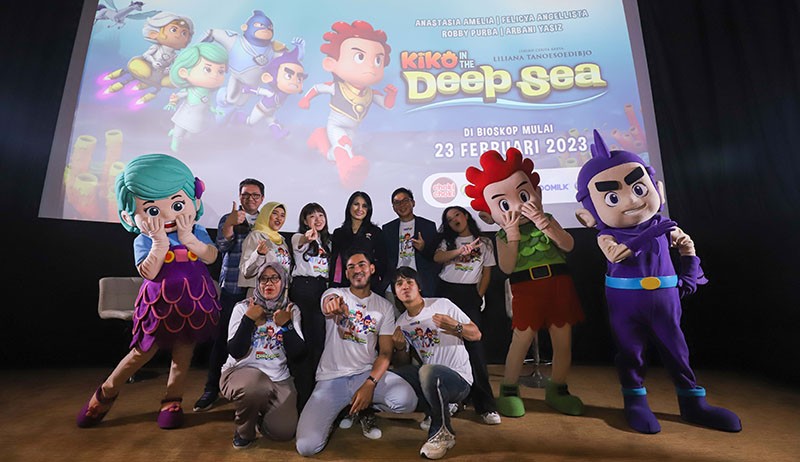 Bikin Film Animasi Kiko In The Deep Sea, MNC Animation Gandeng Puluhan Animator