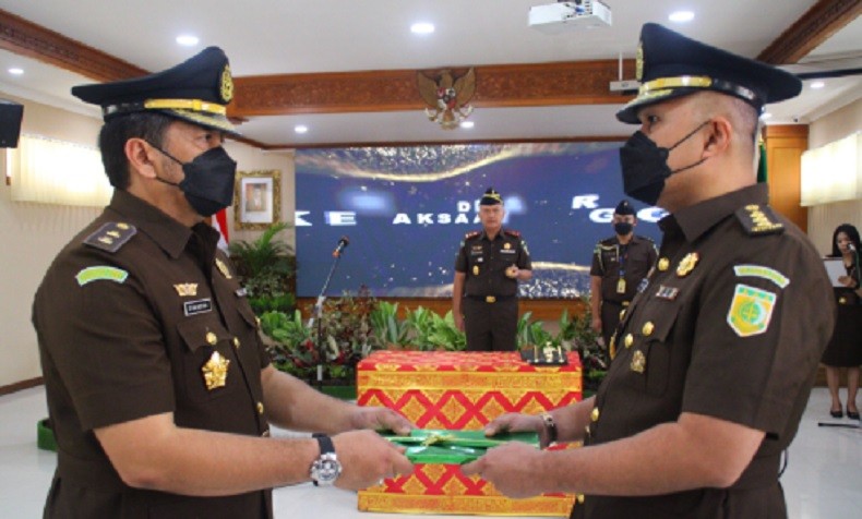 Kejati Bali Gelar Pelantikan Wakajati dan 2 Kajari, Ini Daftarnya