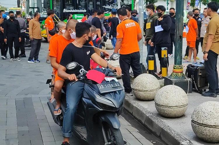 Kasus Klitih di Titik Nol Kilometer Yogyakarta Direkonstruksi, Peragakan 15 Adegan