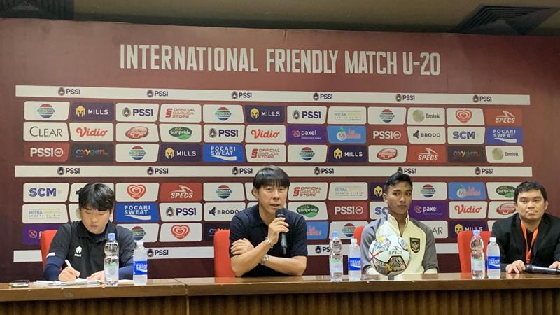 Shin Tae-yong Kecewa meski Timnas Indonesia U-20 Bantai Fiji: Kami Tak Bisa Bersaing di Piala Asia