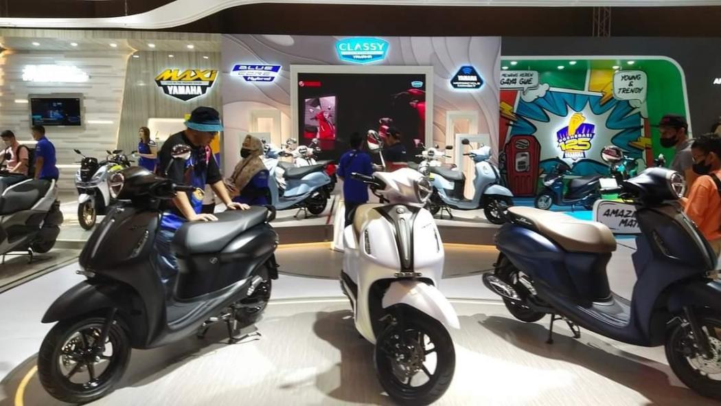 Boyong 31 Unit, Intip Deretan Motor Yamaha di IIMS 2023