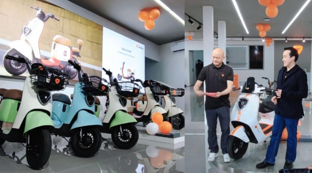 Meluncur di IIMS 2023, Motor Listrik China Yadea Ngebut Bidik 100 Dealer di Indonesia