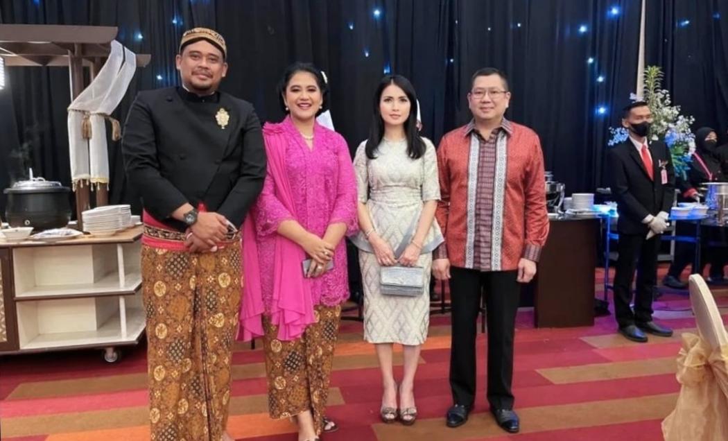 Momen Kebersamaan HT-Liliana dengan Kahiyang-Bobby