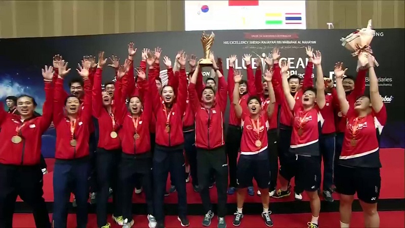 Hajar Korsel, China Juara Kejuaraan Beregu Campuran Asia 2023
