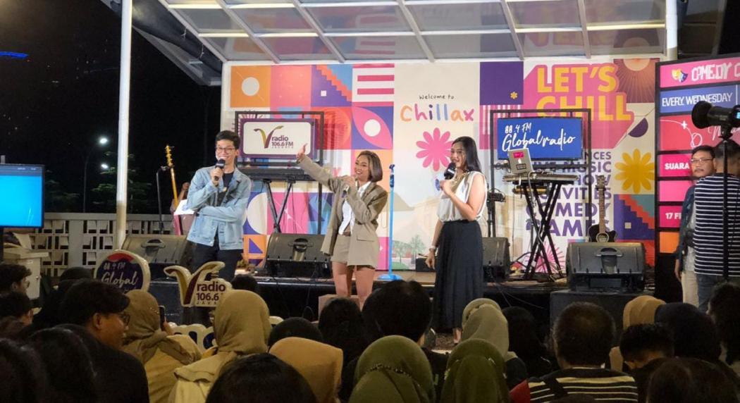 Marion Jola Guncang Panggung Globalkustik di Chillax Sudirman
