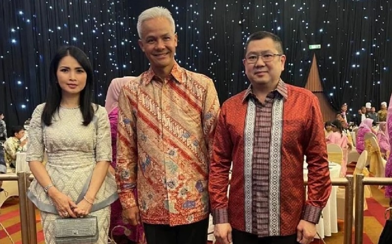 Hary Tanoesoedibjo Bertemu dengan Ganjar Pranowo