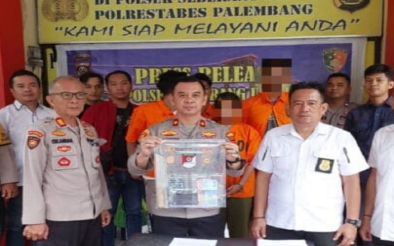 Pasutri Pelaku Perampokan di Palembang Diringkus, Modusnya Bikin Malu 