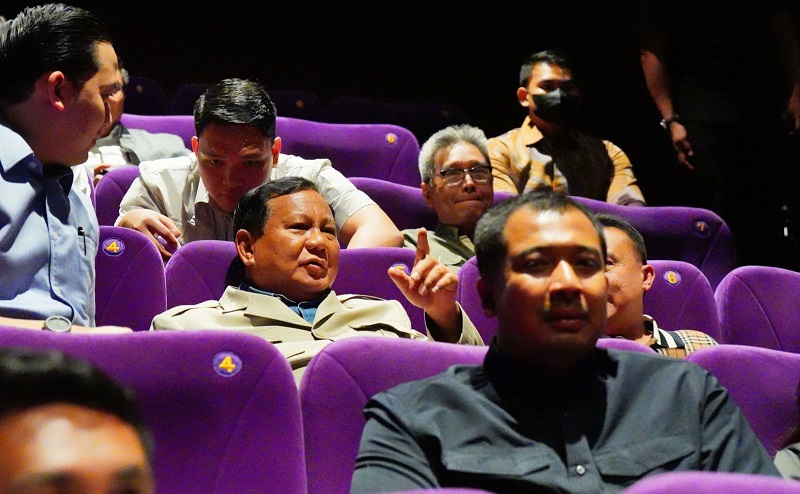 Prabowo Nobar Film Bertema Nasionalisme Isi Akhir Pekan
