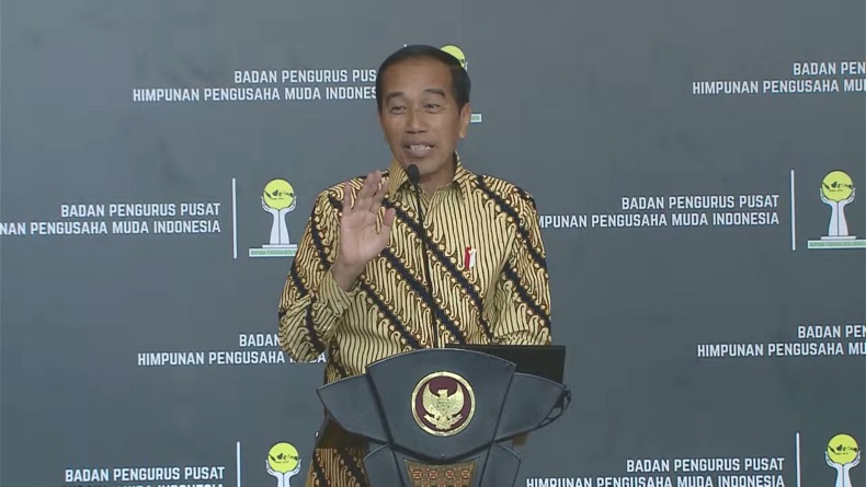 Presiden Jokowi Akui Sering Sebut Nama Capres Cawapres tapi Hanya di Acara Partai