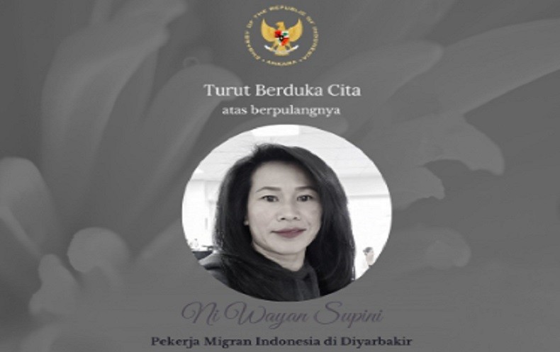 Jenazah Ni Wayan Supini, WNI Korban Gempa Turki Dijadwalkan Tiba di Bali Hari Ini