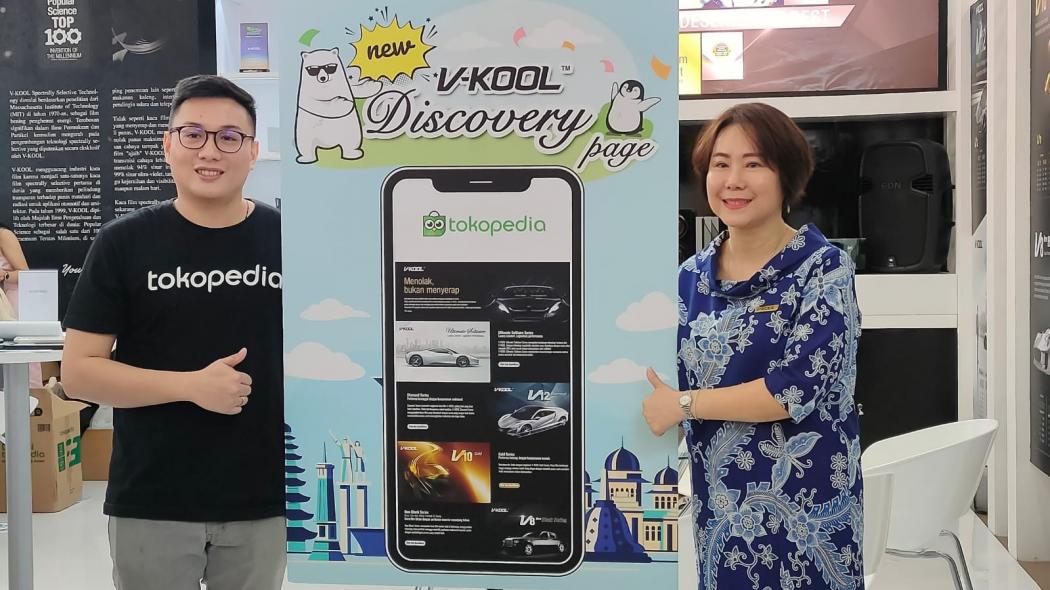 Panaskan IIMS 2023, V-Kool Ekspansi Layanan dan Pamer  Teknologi Kaca Film Mobil