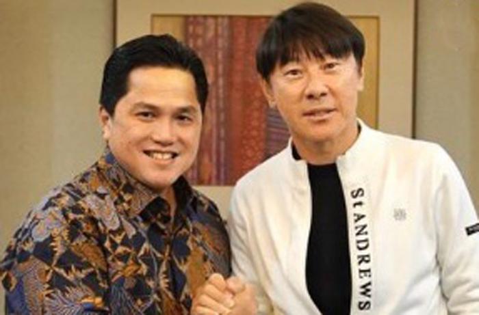 Shin Tae-yong Tak Diberikan Target Tinggi di Timnas U-23, Erick Thohir Bongkar Alasannya