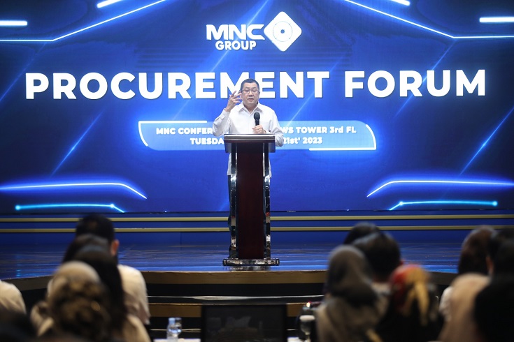 Di Procurement Forum, HT Bicara Perubahan Zaman Pengaruhi Cara Kerja