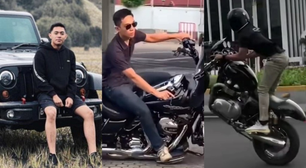 Deretan Koleksi Kendaraan Mewah Mario Dandy Kerap Dipamerkan di Medsos dari Moge hingga Jeep