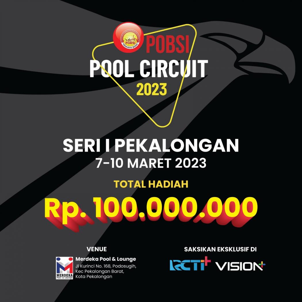 POBSI Pool Circuit 2023 Dimulai, Seri Pertama di Pekalongan