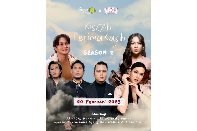 Luncurkan Drama Audio Series Kisah Terima Kasih Season 2, Gen FM Gandeng Musisi Indonesia 