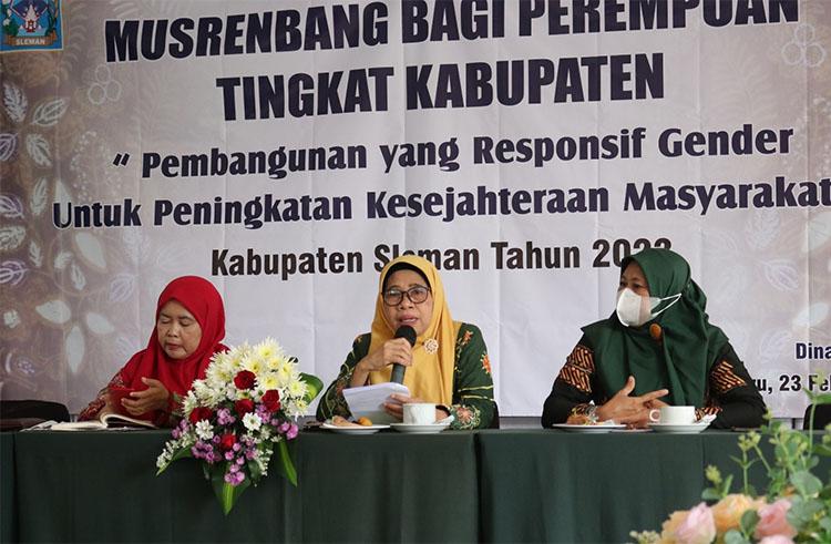 Musrenbang Sleman Dorong Perempuan Berperan Aktif dalam Pembangunan