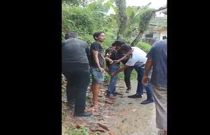 Usai Pesta Sabu, 2 Pemuda Ini Nangis saat Ditangkap BNNK Tarakan
