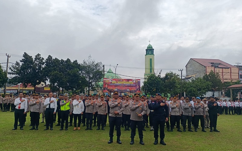 Temui Personel di Polres Lubuklinggau, Ini Pesan Kapolda Sumsel 