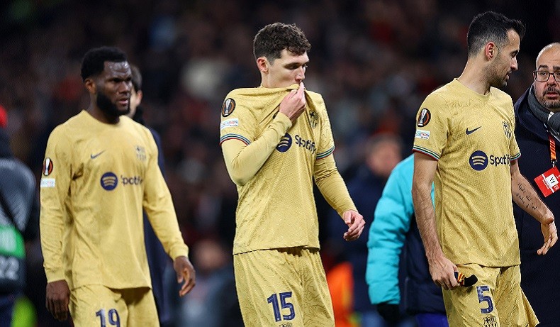 Kalah dari Man United, Barcelona Catat Rekor Buruk