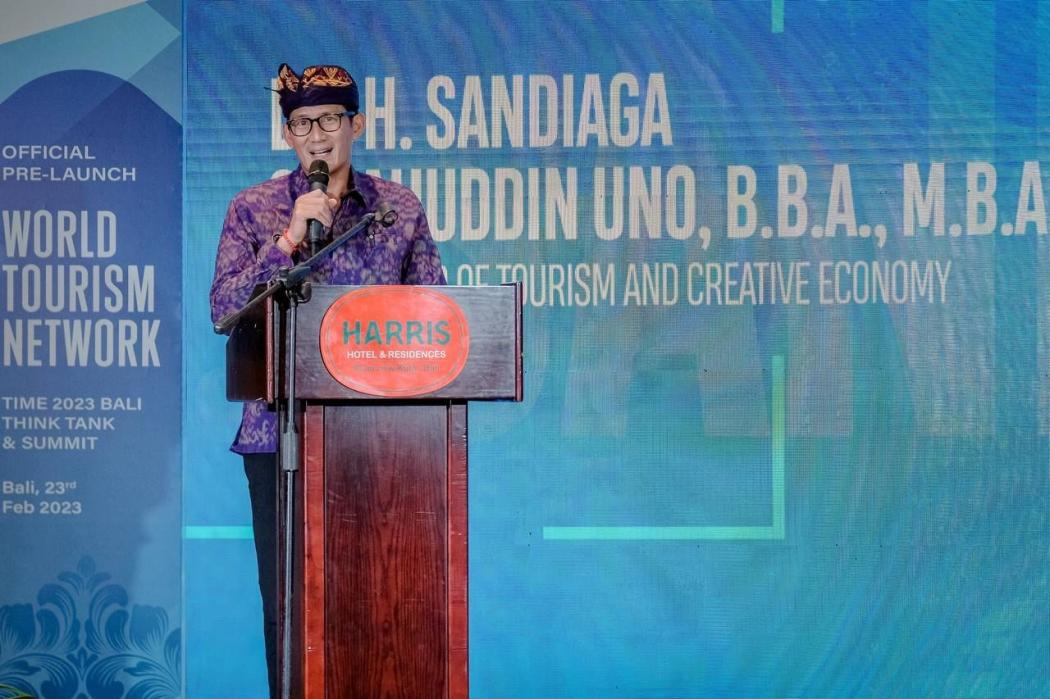 Jadi Magnet Kunjungan Wisatawan, Sandiaga Uno Dukung Bali Gelar World Tourism Network 2023 