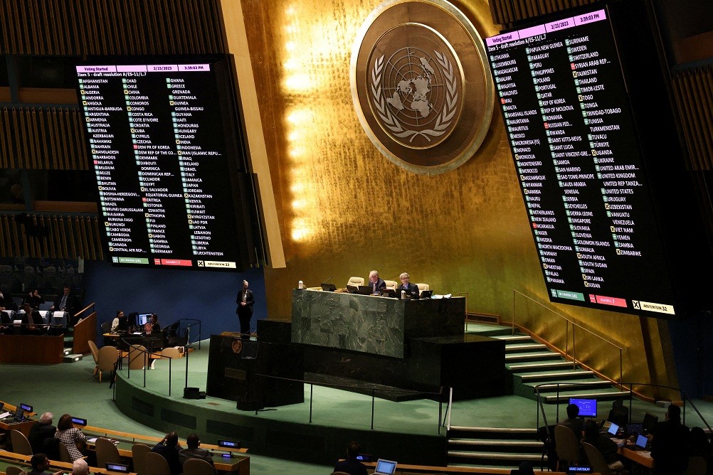 Indonesia Dukung Resolusi PBB untuk Akhiri Perang di Ukraina