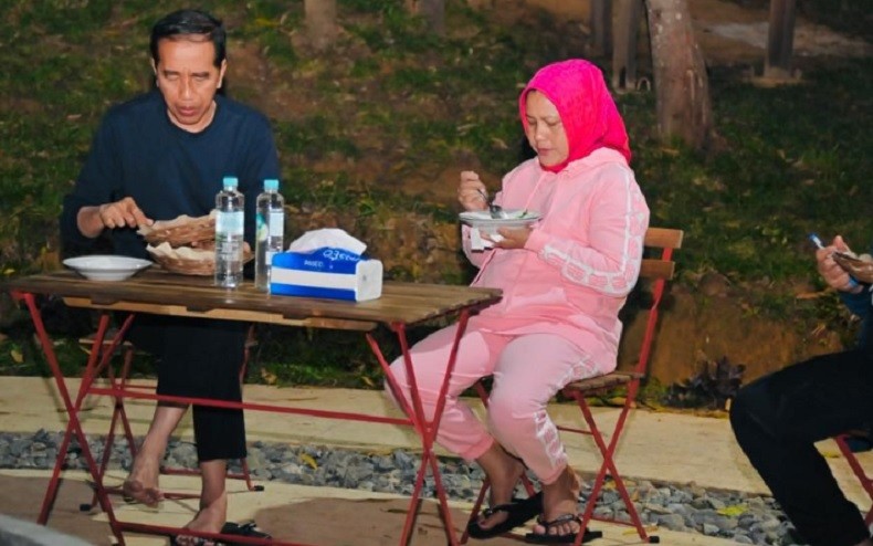 Momen Iriana Jokowi Pakai Hoodie Bali United di IKN, Begini Kata Kaesang