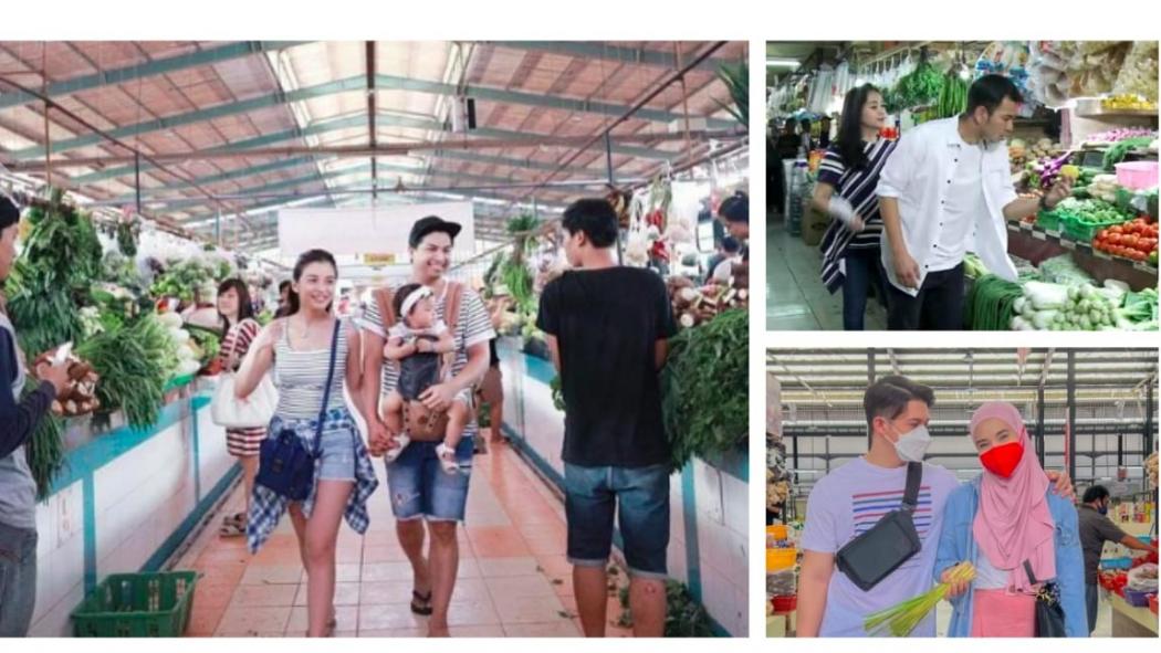 Disebut Suami Idaman, 5 Artis Ganteng Tak Malu Temani Istrinya Belanja di Pasar
