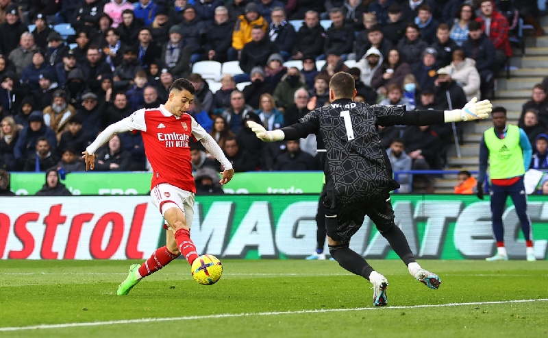 Hasil Leicester City Vs Arsenal: Gol Tunggal Martinelli Bikin Gunners Menang!