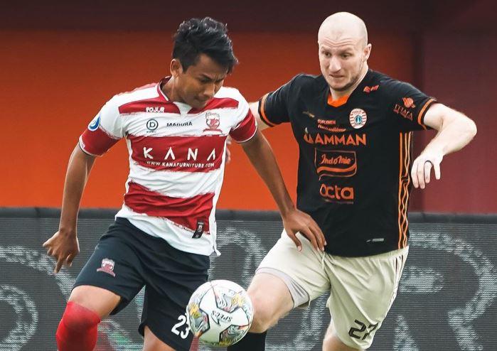 Hasil Liga 1: Sama Kuat, Persija Jakarta dan Madura United Berbagi Poin