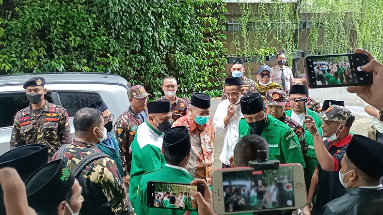 Pimpinan PWNU dan GP Ansor DKI Jenguk David Korban Penganiayaan Mario Dandy