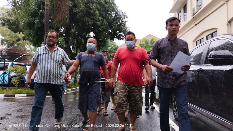 6 Debt Collector Rampas Kendaraan Warga Bekasi saat Malam, Langsung Diringkus Polisi