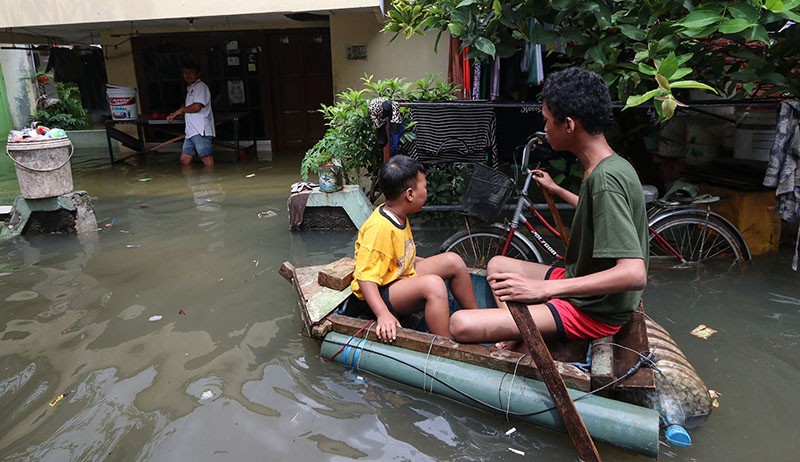 3 RT di Jakarta Terendam Banjir akibat Hujan Deras, 45 Orang Mengungsi
