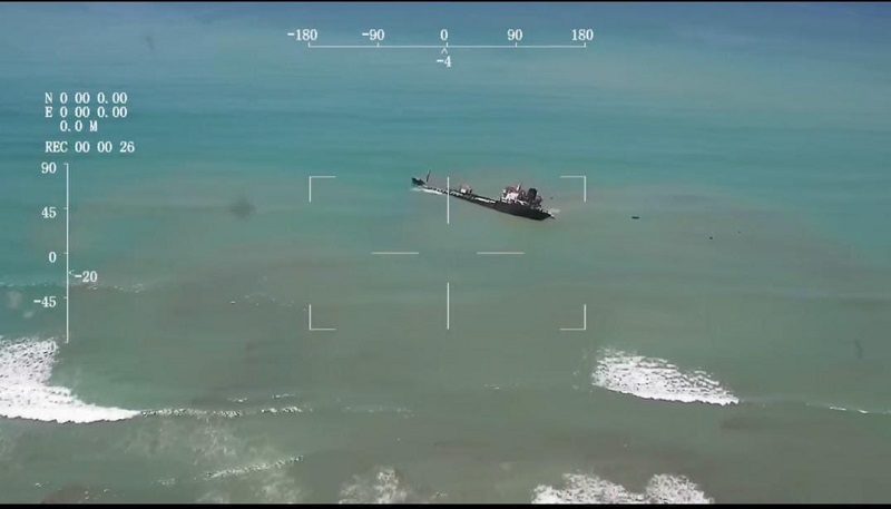 KKP Tindak Kasus Tumpahan Aspal Mentah yang Cemari Perairan Nias