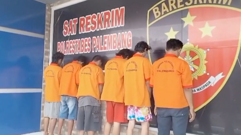 Polisi Tangkap 6 Pelaku Pembobol Rumah Mewah di Palembang
