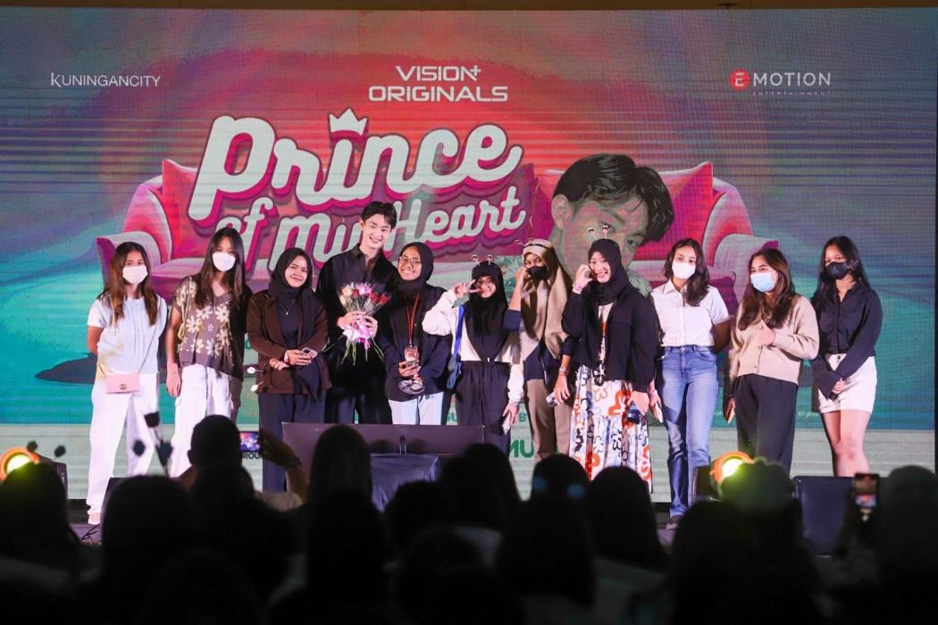 Acara Prince of My Heart Sukses Digelar, Siaran Ulangnya Bisa Disaksikan Eksklusif di Vision+