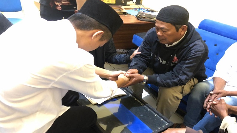 Haru, Pemuda di Sukabumi Nikahi Gadis Pujaan meski Berstatus Tahanan