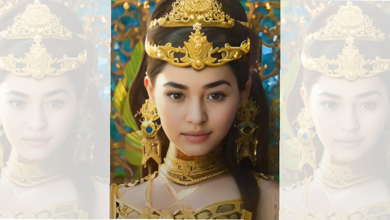Paras Cantik Ratu Sunda Dyah Pitaloka Versi AI Viral di Medsos, Netizen: Cocok Jadi Artis di Zaman Sekarang