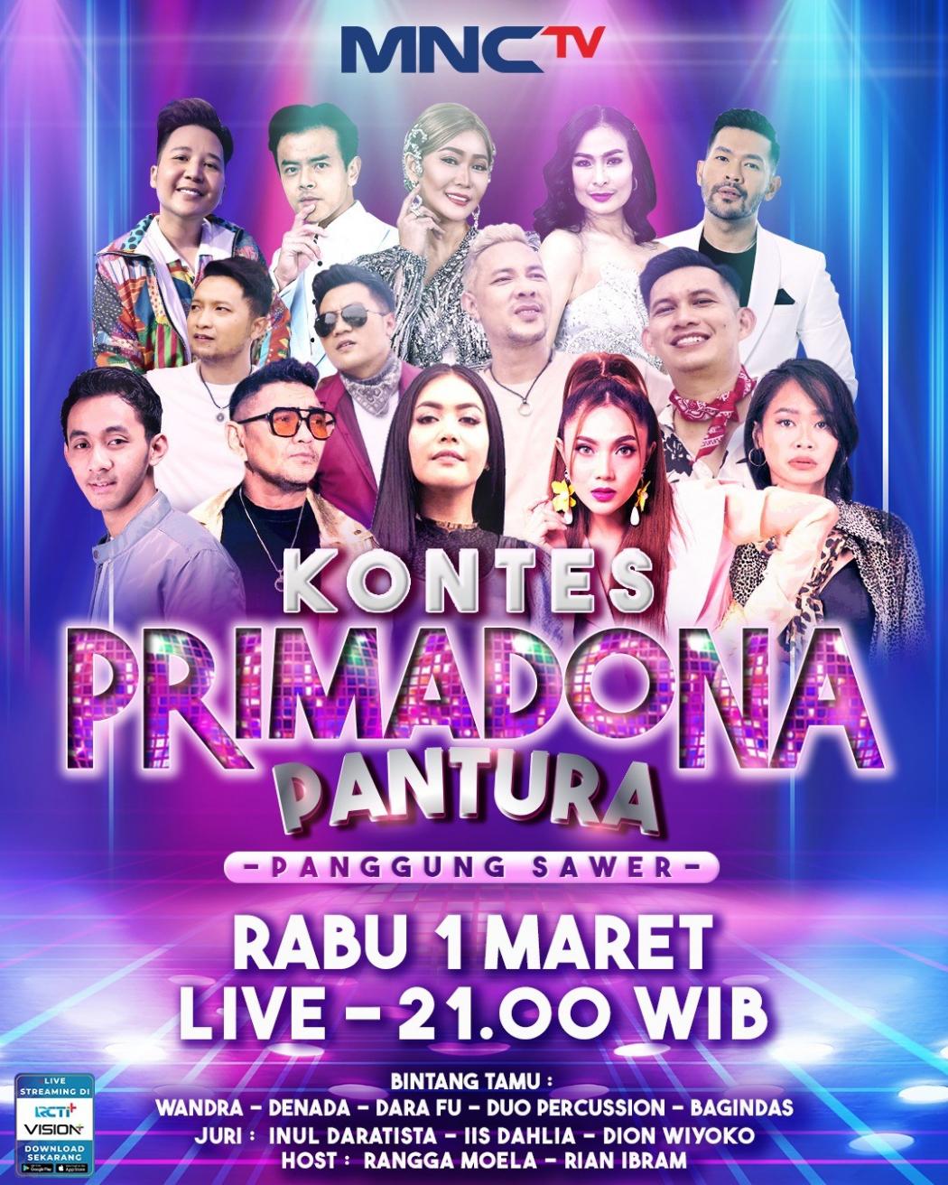 Nanti Malam! 5 Kontestan Primadona Pantura  Siap Tampil Habis-Habisan
