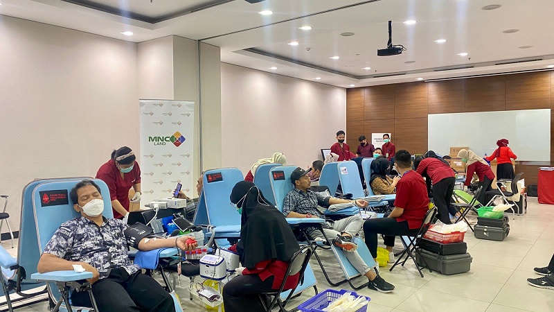 Kebutuhan Darah Capai 300 Kantong per Hari, MNC Peduli dan MNC Land Gelar Donor Darah