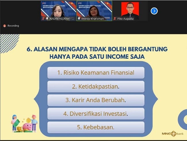 Pintar Atur Cash Flow, MNC Bank Dukung Program Literasi Keuangan IDXChannel.com