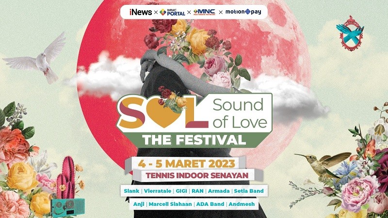 Jangan Lewatkan, Harga Spesial Konser Sound of Love The Festival di MotionPay