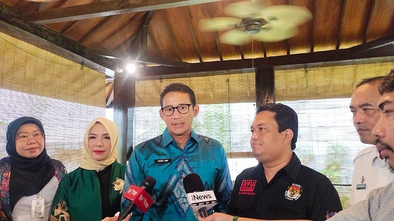 Ikuti Proses Coklit, Sandiaga Uno Optimistis Pemilu 2024 Berjalan Baik