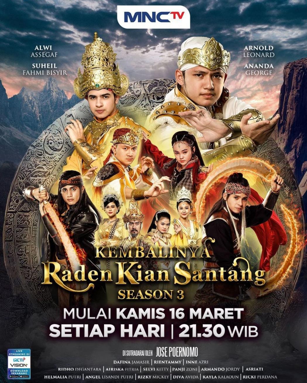 Sinetron Kolosal Kembalinya Raden Kian Santang Season 3 Hadir Lagi di MNCTV, Ceritanya Lebih Seru!