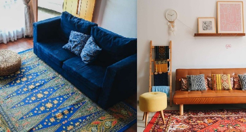 Unik, Desainer Lokal Kenalkan Karpet Daur Ulang yang Terinspirasi dari Motif Batik