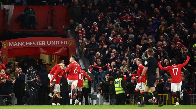 Menang di Kandang, Man United Lanjutkan Rekor Positif di Old Trafford