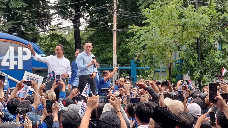 Soal Bacawapres Anies, AHY: Kriterianya yang Bisa Membawa Kemenangan