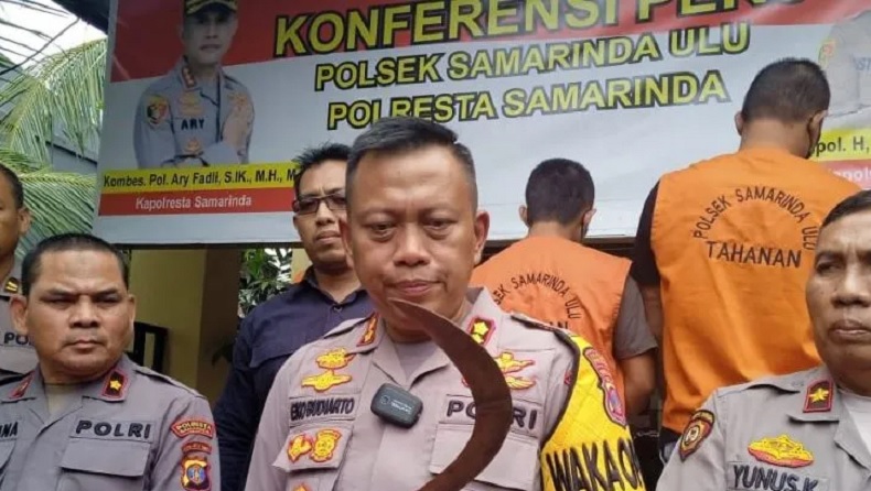 Kronologi Jukir di Samarinda Pukul dan Ancam Warga dengan Celurit