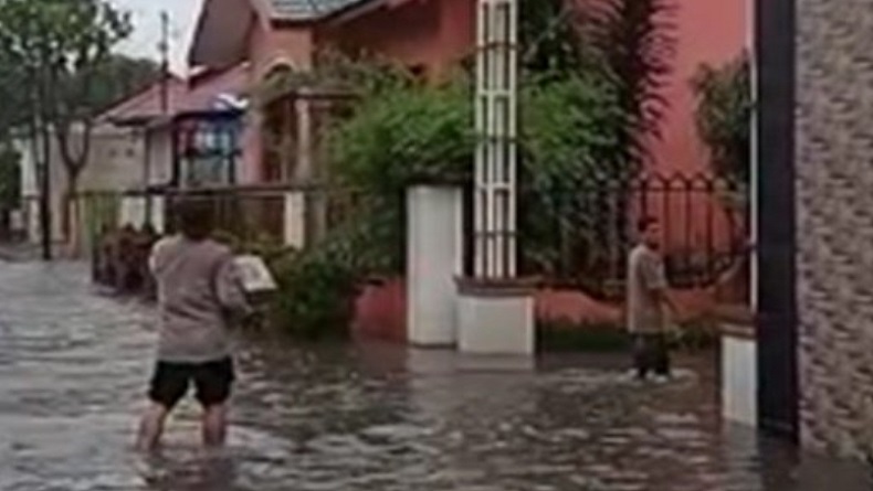 Gegara Keran Bendungan Dicuri, Ratusan Rumah di Deliserdang Terendam Banjir