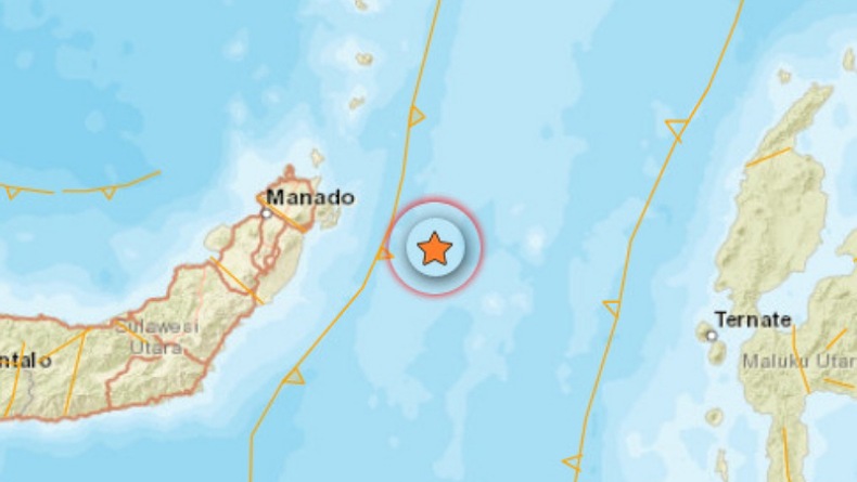 Gempa Magnitudo 4,2 Guncang Bitung Sulawesi Utara 